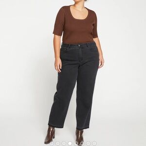 Bae Boyfriend Straight Leg Jeans - size 10 (12)